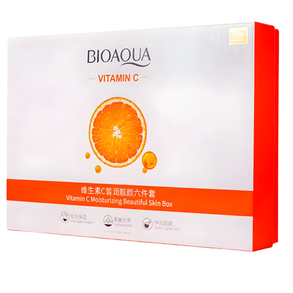 Kit Skincare Vitamina C Antimanchas Aclarante Bioaqua
