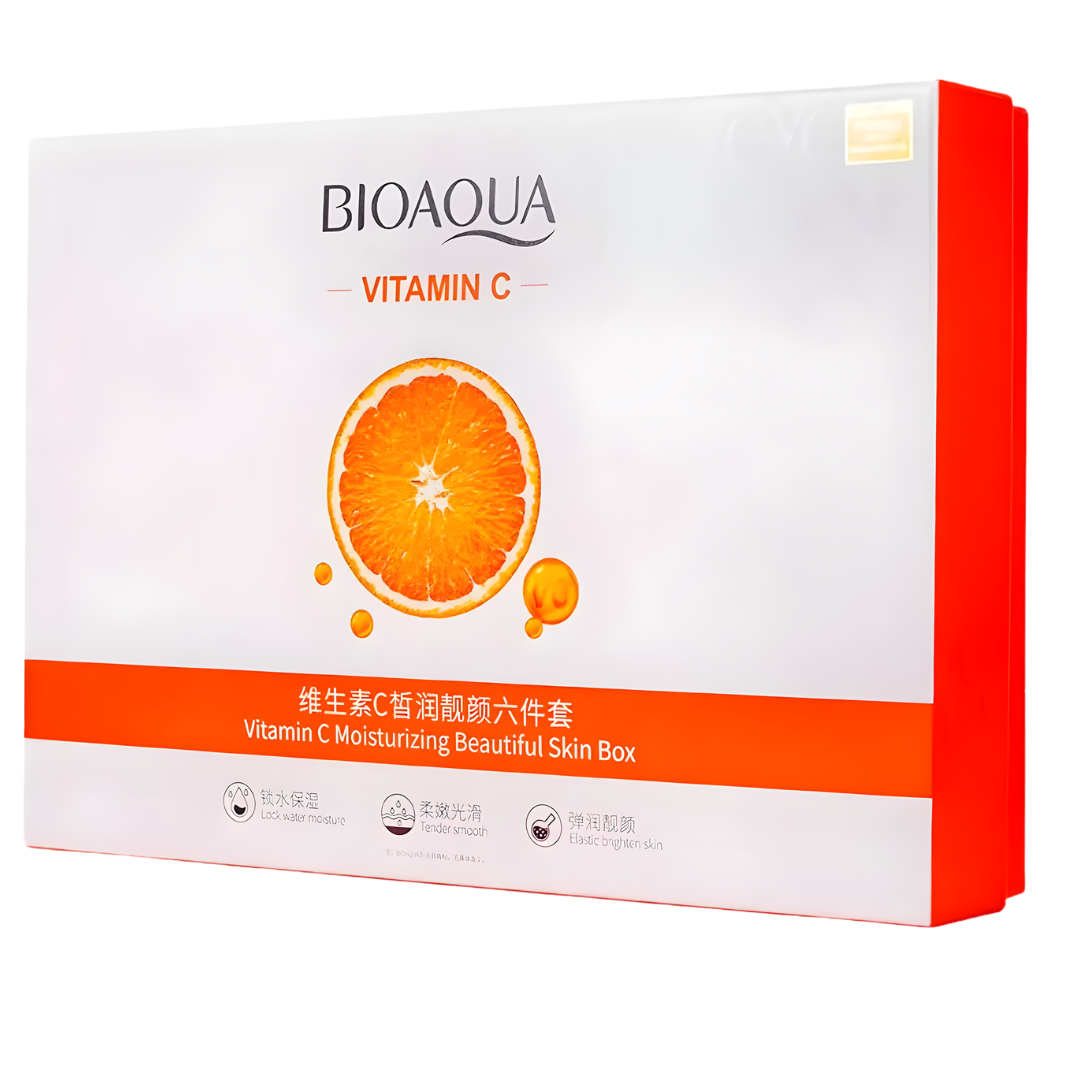 Kit Skincare Vitamina C Antimanchas Aclarante Bioaqua